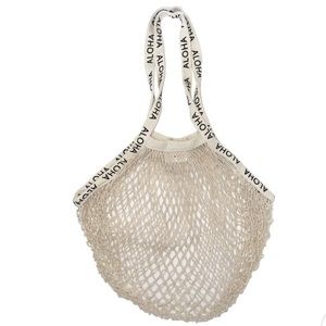 SOHA - cotton net bag in natural